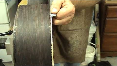 Luthier Tips du Jour - cutting binding channels by hand