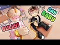 Reacting to roblox story  roblox gay story  my bully has a crush on me