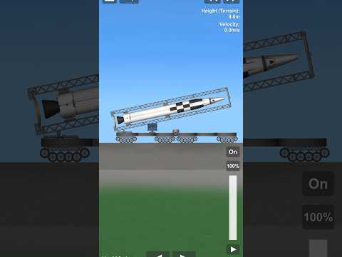 spaceflight simulator Missile #sfs #spaceflightsimulator #gaming #rocket