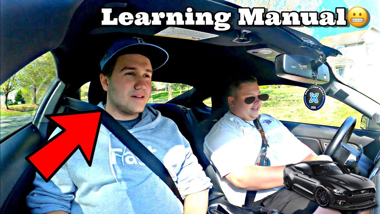 First Time Driving A Manual Car! - YouTube