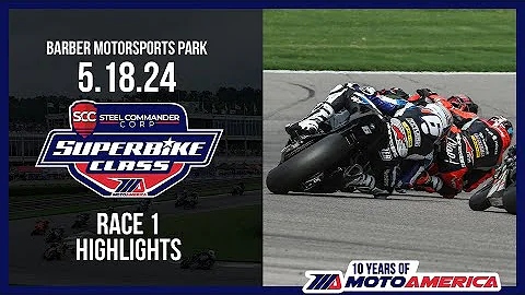 Steel Commander Superbike Race 1 at Alabama 2024 - HIGHLIGHTS | MotoAmerica