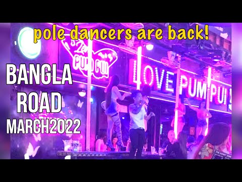 9PM BANGLA ROAD PATONG MARCH 12 2022 PHUKET THAILAND TODAY | Pinoy in Thailand 4K