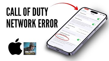 How to Fix Call of Duty Network Error on iPhone — iPhone Full Fix 2025