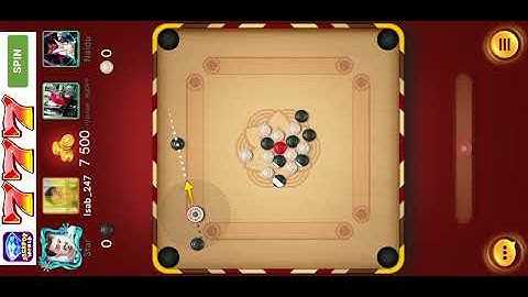 Carrom 2v2: players game | Carrom pool 4 Player game play | carrom games
