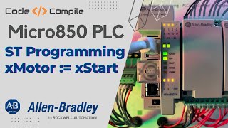 Micro850 PLC Course Lesson 54: Assignment statement in ST Programming