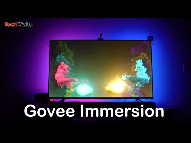 Sync backlight to TV content with Govee Immersion - Demo 