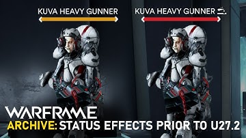 Status Effects before Warframe Revised - Warframe Archive