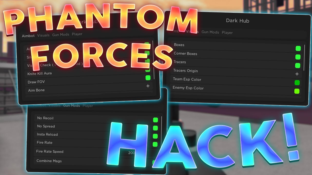 Phantom Forces Script Hack (Aimbot, ESP, Knife Aura)
