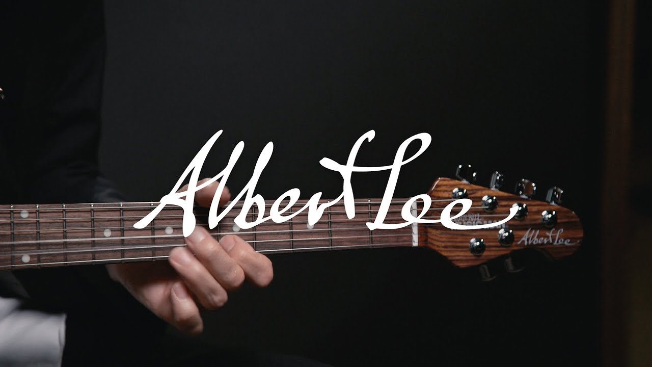 manchester united Albert Lee demos his Ernie Ball Music Man Albert Lee HH