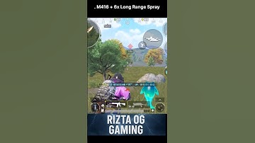 🔥 M416 6x Long Range Spray control | ☠️Zero Recoil Beast mod on |💀☠️