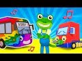 The best of geckos garage songs  nursery rhymes  kids songs  trucks for children