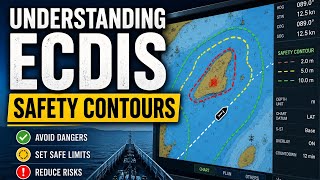 Understanding ECDIS Safety Contours #ecdis #furuno 