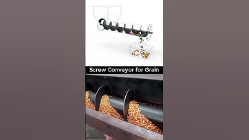 Screw Conveyor for Grain #mechanism #mechanic #engineering