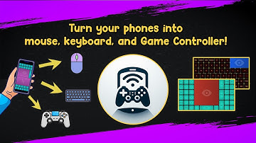PC Controller | Turn Your Phones into mouse, keyboard and Game Controller!