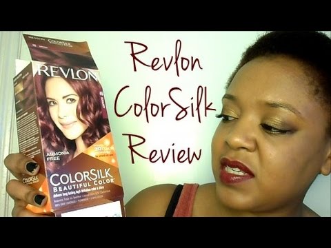 Dyeing My Natural Hair Revlon Colorsilk In Burgundy Review Pictures Mary S Hair Obsession