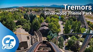 Tremors Front Seat On-Ride 4K Pov Silverwood Theme Park
