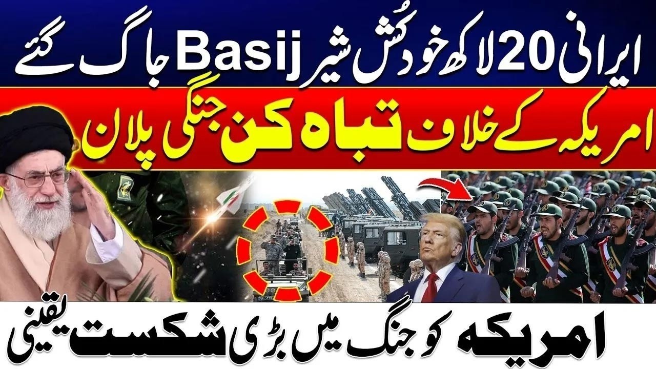 Rise of 2 Million Basij: Iran's Massive Force Prepared 'Final War' | Imam Khomeini’s Force Mobilizes