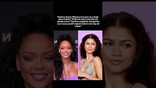 The Rihanna Advice That Changed Zendaya’s Life 👑 #popculture #celebritynews
