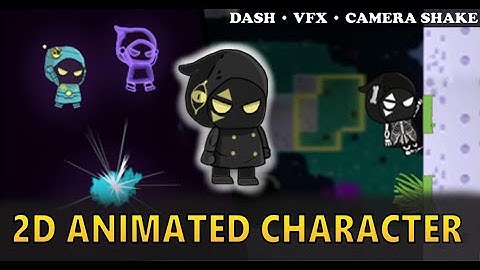 Unity 2D Platformer Character Pack | Fully Animated Player Controller, Skins & VFX