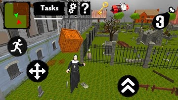 Neighbor Nun Scary Escape 3D: Level 3