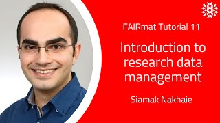 FAIRmat Tutorial 11: Introduction to research data management