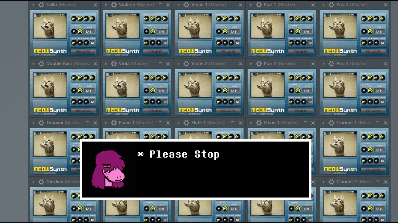 Scarlet Forest (Deltarune) - Meowsynth Orchestra