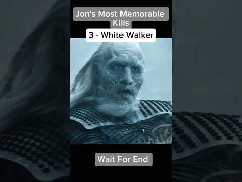 Jon's Most Memorable Kills #jonsnow, #houseofthedragon, #gamesofthrones