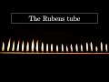 A homemade Rubens' tube