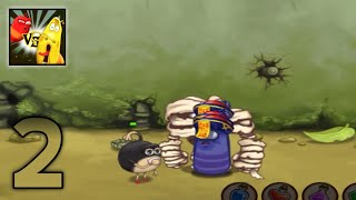 Larva Heroes: Battle League - Gameplay Part 2 - Level: 6-10 Mode Unit screenshot 5