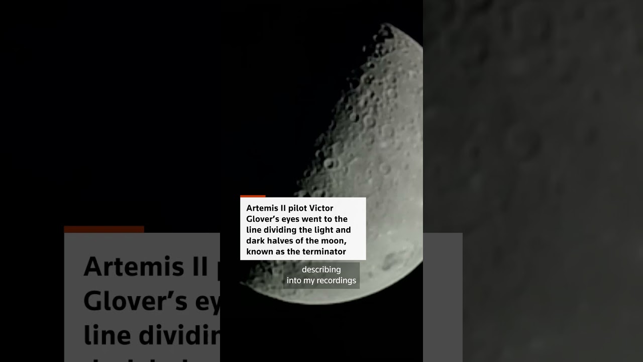 Artemis crew describe views during moon flyby