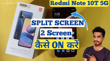 How To Split Screen in Redmi Note 10T 5G | Redmi Note 10T 5G Split Screen कैसे करें | @akstech4u