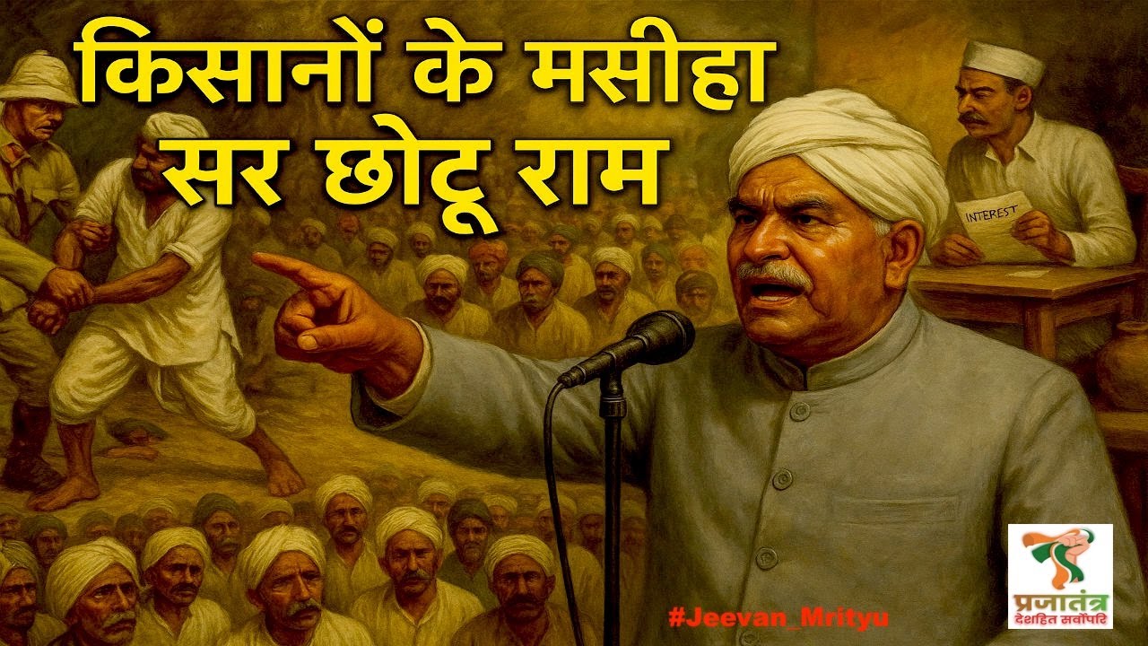 Sir Chhotu Ram Biography in Hindi | Chaudhary Chhotu Ram | Farmer Leader | Story | Prajatantra News