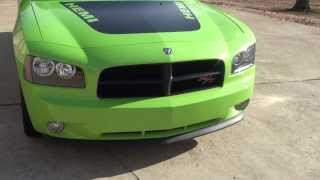 2007 DODGE CHARGER RT DAYTONA SUBLIME GREEN FOR SALE SEE WWW SUNSETMILAN COM 07 Dodge Charger Daytona
