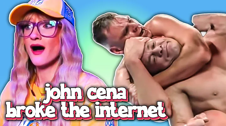 JOHN CENA TAPPED OUT AND GAVE UP