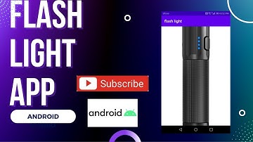 create flash light app | create flashlight app android studio | android studio tutorial