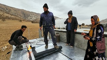 Preparing for Winter: (Roof Insulation) Is this the best way to keep out the rain?