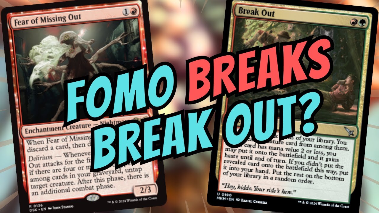 fear of missing out mtg card Fear of Missing Out [136] [Duskmourn: House of Horror] [Non-Foil] – Face to  Face Games main image 0