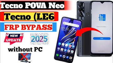 Tecno Pova Neo FRP Bypass Android 11 2024 (Tecno Le6) Google Account Unlock Without PC 100% working