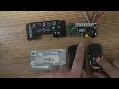 SMG015 Compatible Nice Flors Programming
