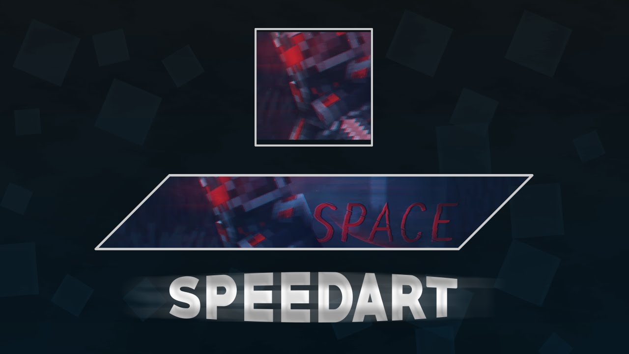 Banner Speedart [-] SpaceMC (Free Graphics form in desc.) [1080p] - YouTube