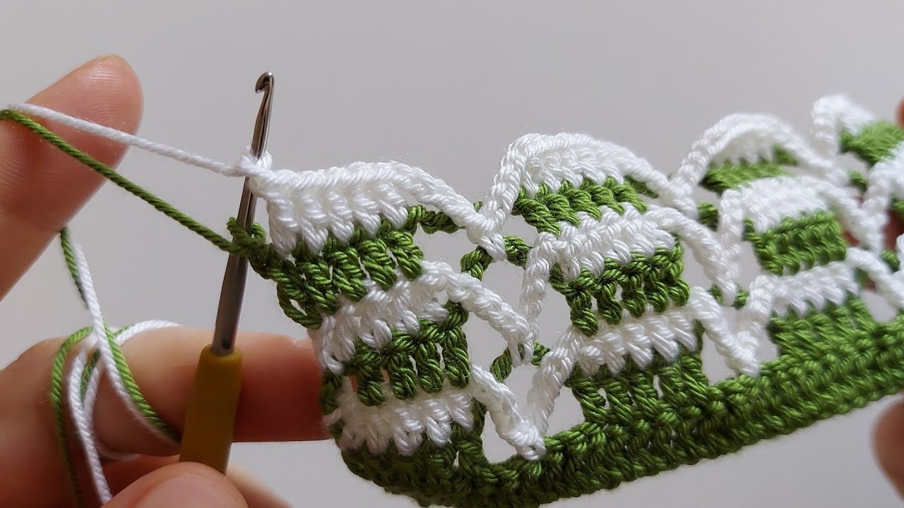 YAPIMI KOLAY TIĞ İŞİ YELEK ŞAL BLUZ ÖRGÜ MODELİ...  EASY CROCHET KNİTTİNG