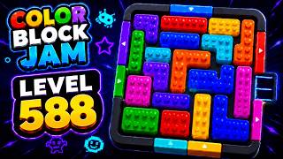 Color Block Jam Level 588 Walkthrough | Step by Step Solution