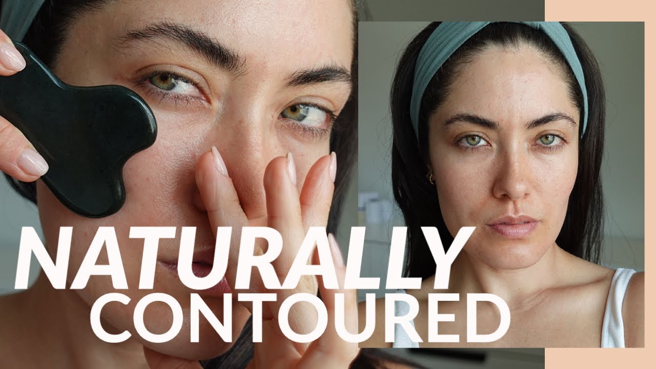 my daily gua sha routine for a NATURALLY contoured face | Melissa ...