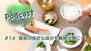 Podcast #14 - 食卓の身近な成分を難病治療に!?/菅波孝祥教授・伊藤パディジャ綾香助教 Podcast #14 - 食卓の身近な成分を難病治療に!?/菅波孝祥教授・伊藤パディジャ綾香助教