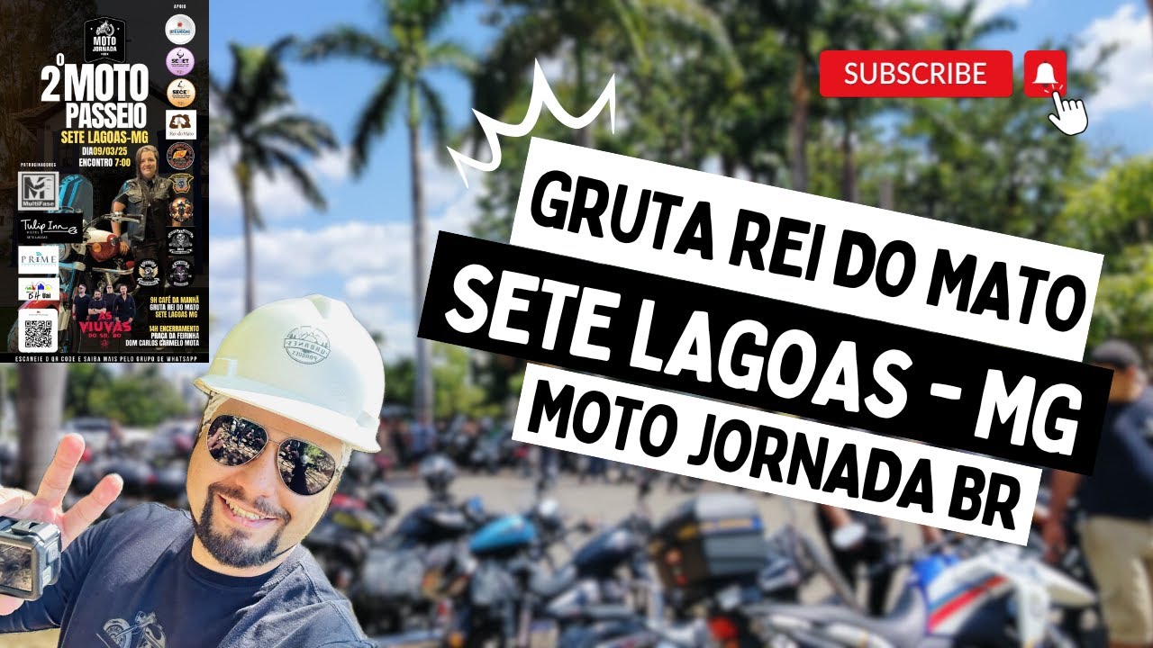 🔥 MOTO PASSEIO INCRÍVEL! + de 120 MOTOS invadem Sete Lagoas! - YouTube