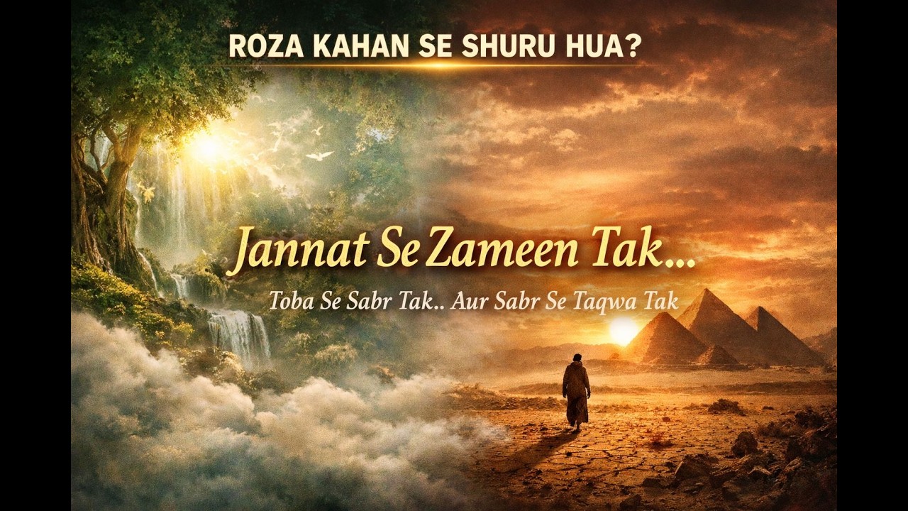 Roza Kahan Se Shuru Hua? | Jannat Se Zameen Tak – Toba Se Sabr Tak