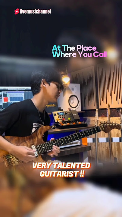 AMAZING!!! At The Place Where You Call - Abim Finger. cr: YT Abim Finger #guitarist #abimfinger