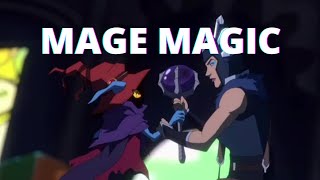 Evil-Lyn & Orko Vs Dark Mage He-Man Revelations By Netflix
