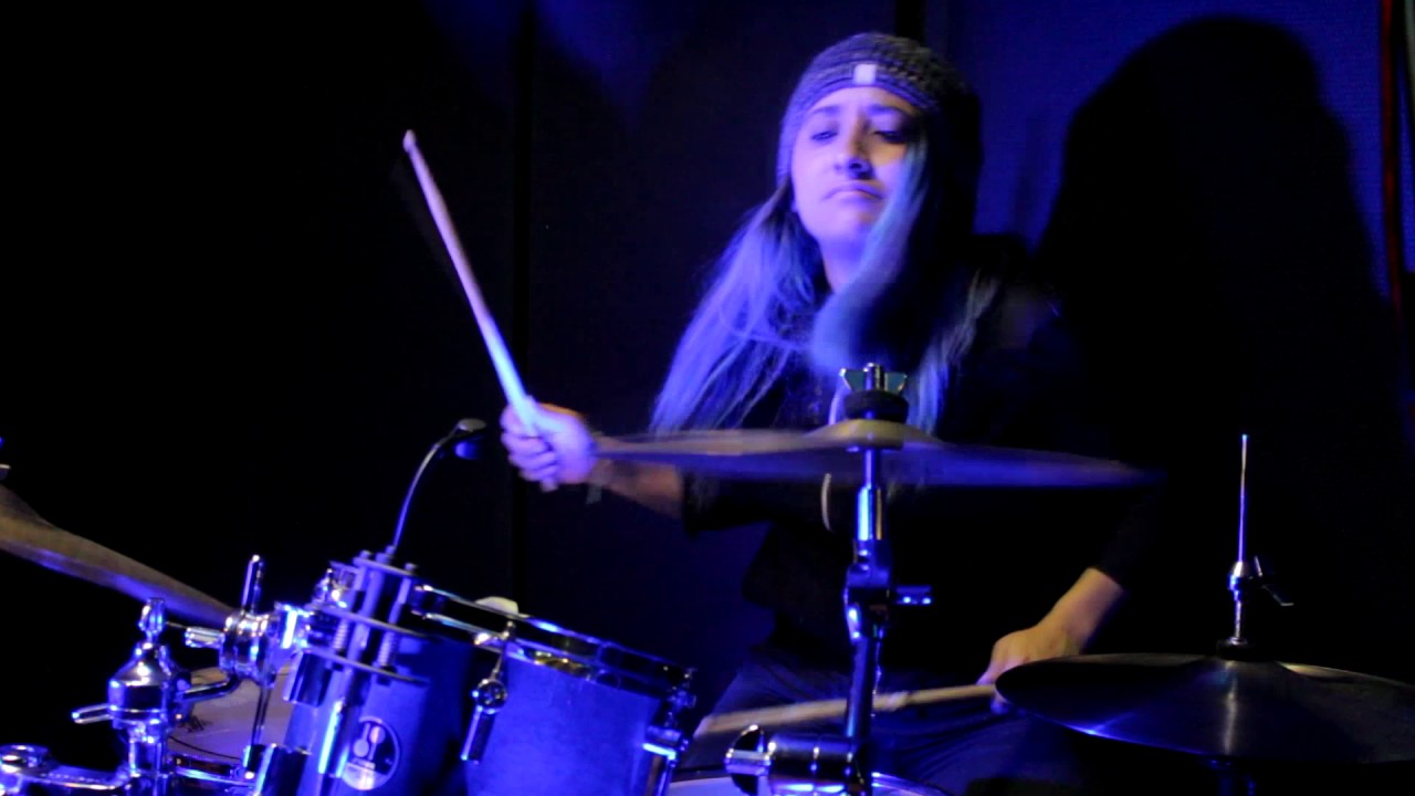 Aerosmith mix (drum cover) Drummer girl championship 2017 YouTube