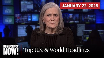 Belangrijkste Amerikaanse en internationale krantenkoppen - 22 januari 2025